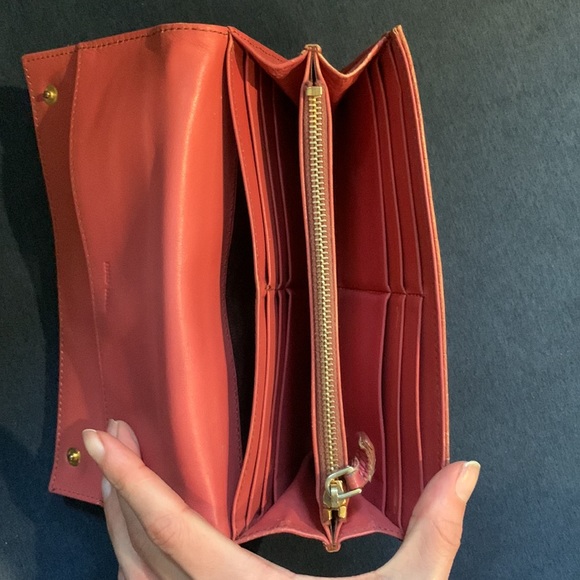 Authentic croc embossed miu miu snap wallet - Picture 6 of 10